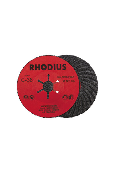 RHODIUS Disc Semi-flexibil cu Durata de Viata Ridicata, pentru Fonta / Piatra...