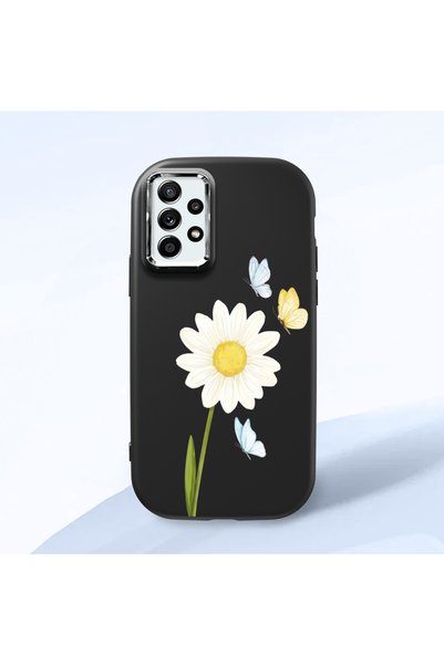 ucuc Black Silicone Case Compatible with Samsung Galaxy A52/A52S with Shock-A...