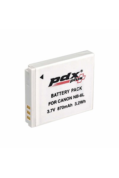 PDX Canon NB-6L Batarya | Kompakt | Canon Uyumlu