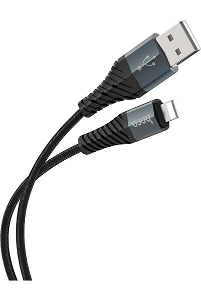 hoco. Cablu USB A la Lightning Hoco 2,4A 1 m X38 negru