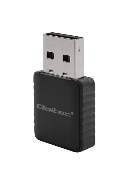 Qoltec Adaptor WiFi mini dual ultra rapid fără fir 2 x 2dBi |   Standard AC |...