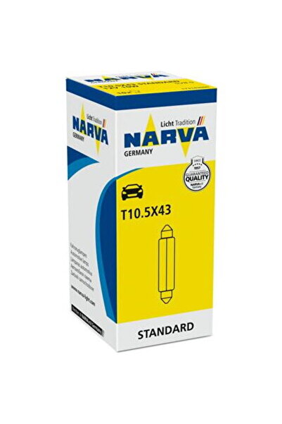 Narva Festoon bulb C10W 11x34112V 10W, box 1 pc