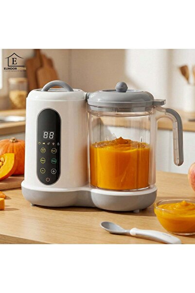 Elindor ®   Aparat pentru prepararea alimentelor bebelușilor, Blender și apar...