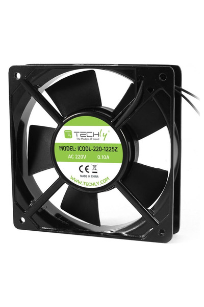 Techly Ventilator carcasă ICOOL-220-1225Z