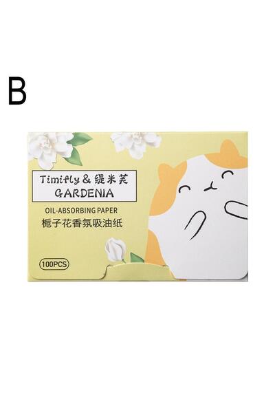 Choice1 gardenia 100Pcs new Face Oil Blotting Paper Protable Matting Face Wip...