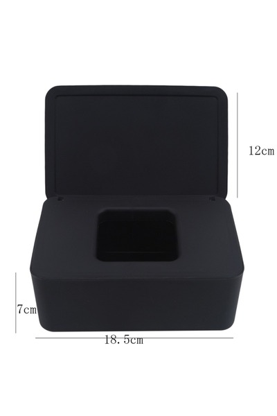 Choice black New Plastic Tissue Box Wet Tissue Holder Cover Wipes Paper Tissu...