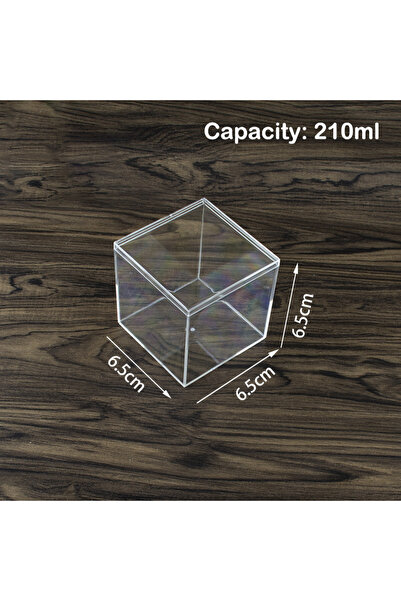 Choice4 A5 Transparent PS Plastic Specimen Candy Jewelry Manicure Crystal Mud...