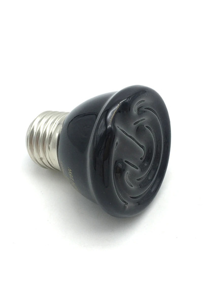 choice2 1PC 25W Reptile Ceramic Heat Emitter Mini Black Infrared Lamp 25W 50W...