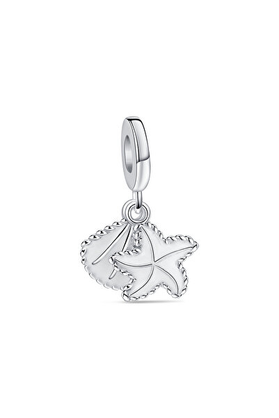 Choice17 N447 Original 925 Sterling Silver Ocean Series Starfish Pendant DIY ...