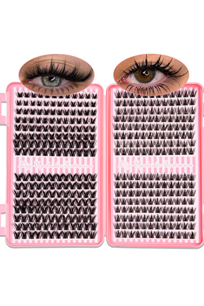 Choice CI 01 DIY Natural Cluster Lashes Manga Lashes Soft Wispy Individual Cl...
