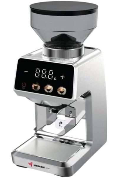 MEBASHI ME-CG2310 Coffee Grinder 150W, Digital Touch, 250g Bean Hopper, Stain...