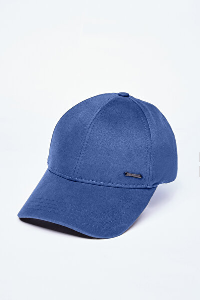 ALTINYILDIZ CLASSICS Men's Blue 100% Cotton Hat
