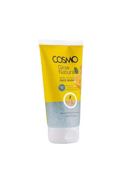 Cosmo Glow Natural Lemon Oil Clear Face Wash 150ml, Deep-pore Cleansing for A...