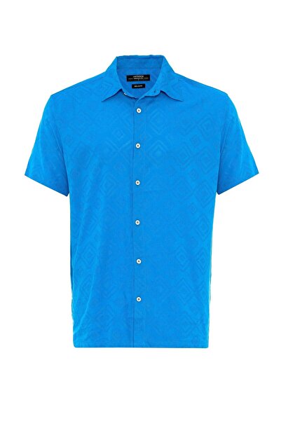 S13 Store Square Patterned Men's Shirt