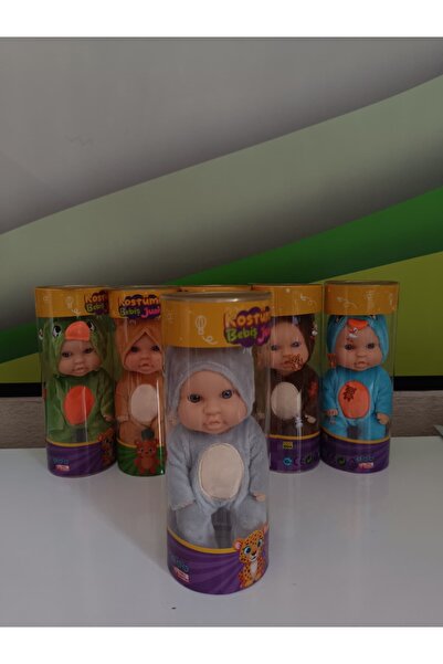 Vovo Store Renkli Kostümlü JR Bebek Oyuncak