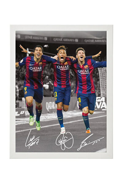 Boomah Accessories Barcelona Trio ( Messi - Suarez - Neymar ) Printed Autogra...