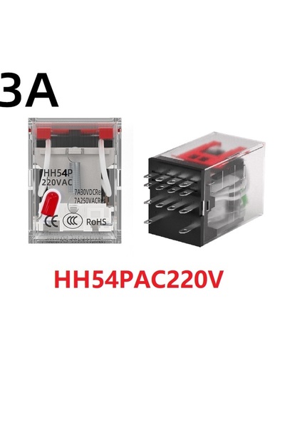 Choice8 HH54PAC220V HH52P HH54P Miniature Coil Generalel ectromagnetic Interm...