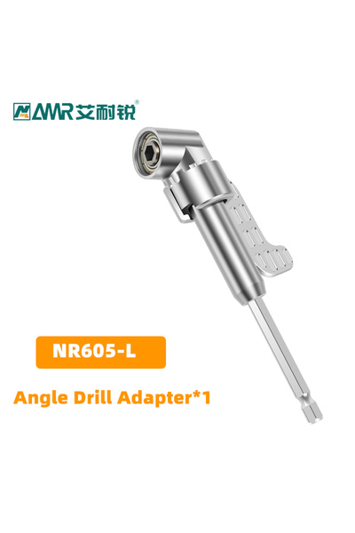 Choice1 NR605 L AMR 105° Right Angle Drill Adapter CR-V Steel Magnetic Bit Ho...