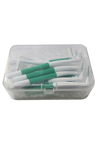 Choice6 green 20 JNSUR L shape Colorful Interdental Brush Orthodontic Dental ...