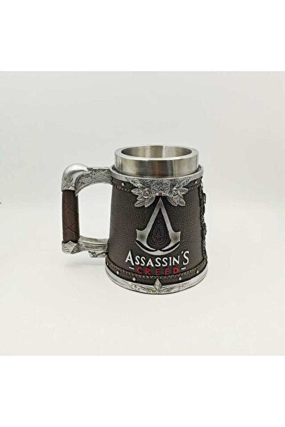 Choice 600ml B Viking Style Assassin Themed Beer Stein - Stainless Steel & Re...