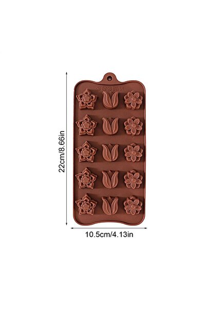 choice2 B DIY Chocolate Molds Non-Stick Reusable Silicone Cake Chocolate Cand...