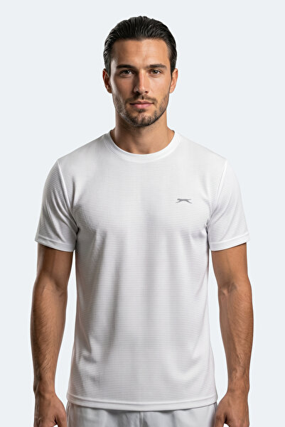 Slazenger تي شيرت أبيض للرجال من HIJACK I