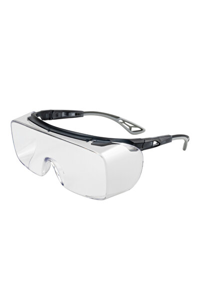 Choice3 1PC-Gray Adjustable Safety Glasses over Glasses ANSI Z87.1 with Anti-...