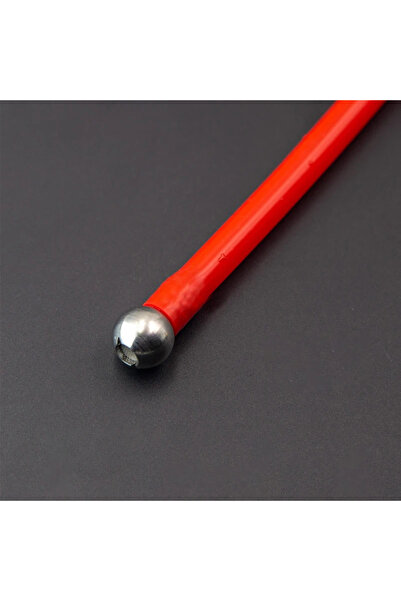 Choice9 Red 24CM Cutable Foam Cannon Colorful Straw With Stainless Steel Filt...