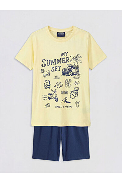 LC Waikiki I Printed Boy's Shorts Pajama Set from Freezen Store
