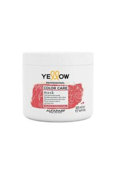 YELLOW Masca pentru Mentinerea Culorii Parului - Professional Color Care Mask...