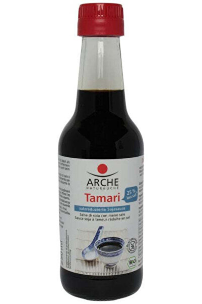 Arche Organic Tamari soy sauce with 25% less salt, 250ml