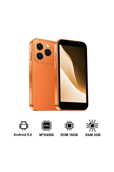 Choice 2 G 16 GB Orange SERVO 17SE mini Smartphone Android 9.0 2GB+16GB Dual ...