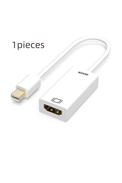 Choice 1pcs Mini DP to HDMI-Compatibl Adapter Cable 4K HD Laptop to TV Monito...