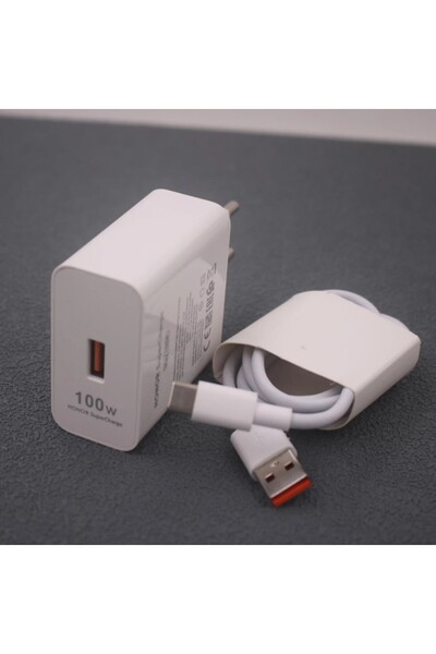 Choice1 EU With Cable Honor Magic 7 6 5 Pro 100W EU SuperCharge Wall Power Ad...