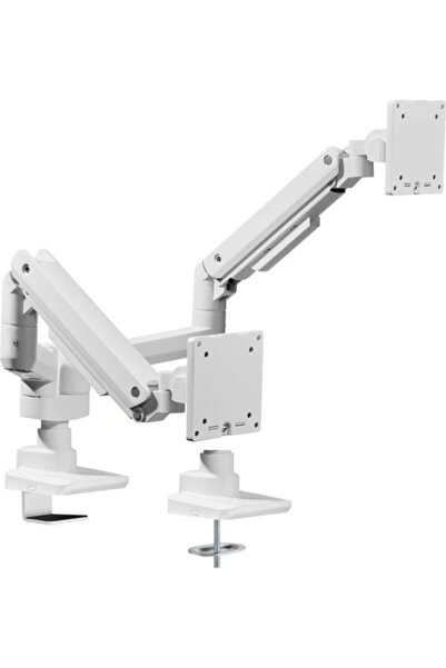 EQUIP Suport de birou robust pentru două monitoare, 17 "-35 ", alb