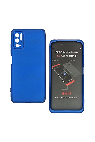GKK 360 Full Body Protection Xiaomi Redmi Note 10 5G / Poco M3 Pro 5G Μπλε