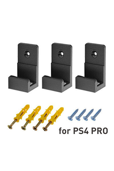 Choice1 حامل جداري لجهاز PS4 Pro من DATA FROG، حامل عالمي لوحدات تحكم PS4، رف...