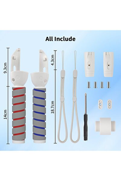 Choice1 for Meta Quest 3 3 In 1 VR Controller Extension Grip For Meta Quest 3...