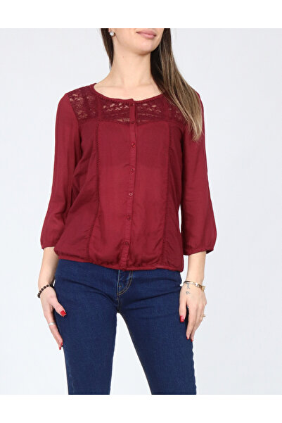 Evendi Blouse, Burgundy