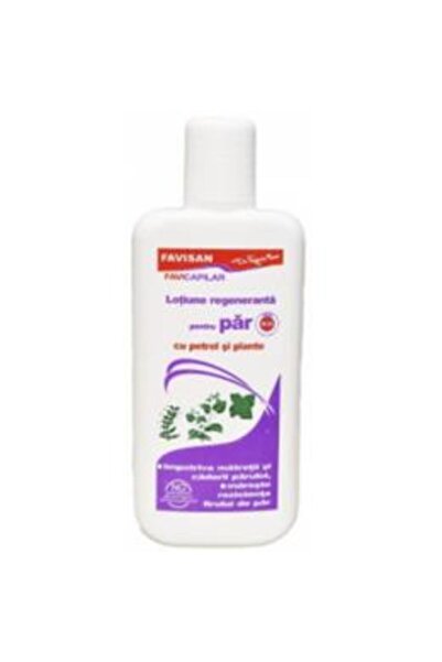 Favisan Lotiune Regeneranta pentru Par cu Petrol si Plante Favicapilar Favisa...