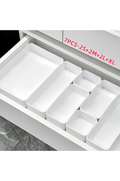 Choice 7pcs setA 7pcs Drawer Storage Box Set Sundries Divider Holder Organize...