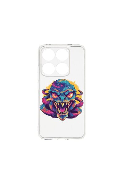 bestcase Калъф за Xiaomi 14T, BestCase™ Прозрачен силиконов 2ММ, Мечтани цвет...