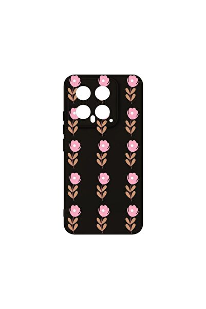 bestcase Θήκη Σιλικόνης Premium, Συμβατή με Xiaomi 14, Σχέδιο Λουλουδιών, Λεπ...