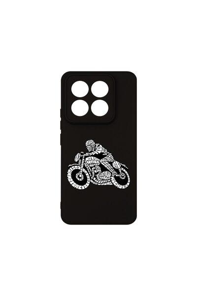 bestcase Husa pentru Xiaomi 14T, BestCase¬Æ Slim SIlicon 0.8MM, Calligraphy M...