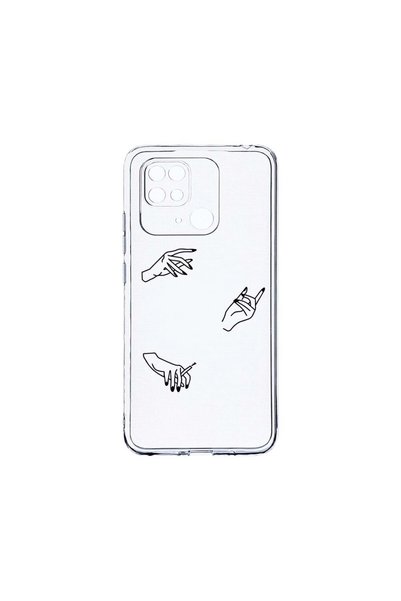bestcase Прозрачен силиконов калъф 2ММ, Съвместим с Xiaomi Redmi 10C, Противо...