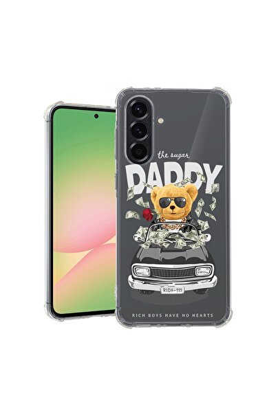 bestcase Husă pentru Samsung Galaxy S25, Antișoc 1.5MM, Daddy Teddy Bear, Pro...