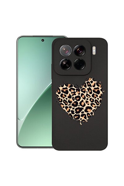 bestcase ¬Æ Husa pentru Xiaomi 15 Pro, Premium Slim Silicon 1.2MM, Leopard He...
