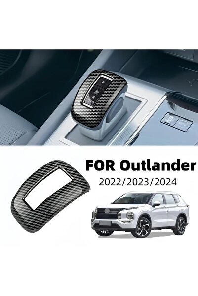 Choice Carbon Fiber Shift Knob Cover for Mitsubishi Outlander 2022 2023 2024,...