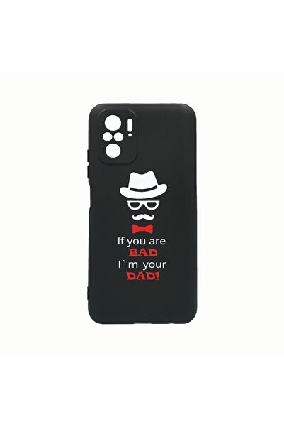 bestcase Θήκη σιλικόνης, Συμβατή με Xiaomi Poco F4, Bad Dad, Ανθεκτική στη φθ...