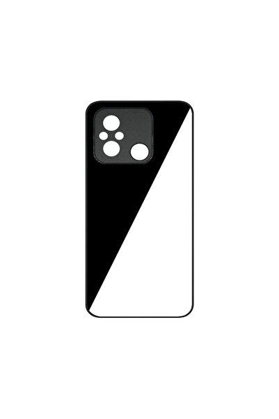 bestcase Husa BestCase® Slim Glassy, Compatibilă cu Xiaomi Redmi 12C, Negru ș...